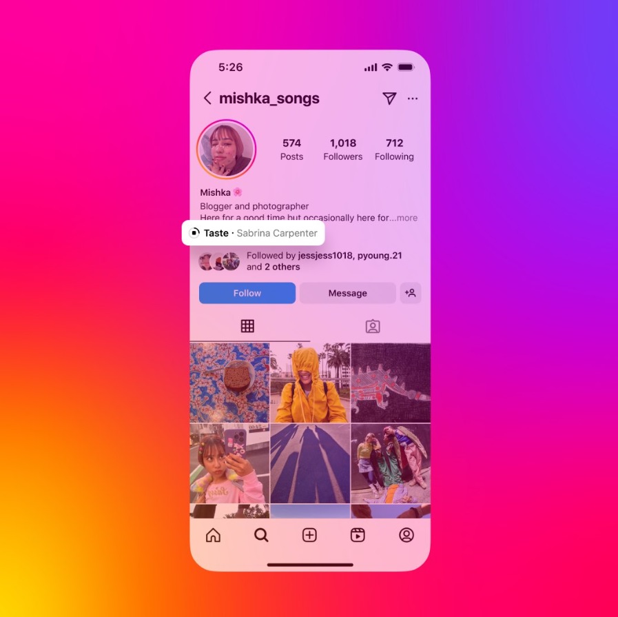 Here's how to add a song to your Instagram profile