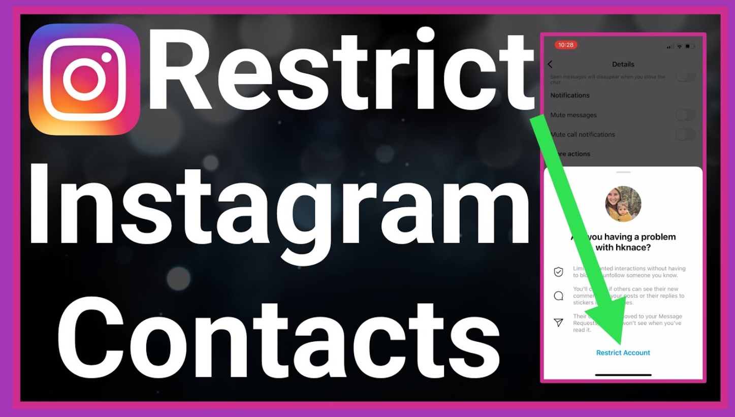 What happens when you restrict someone on instagram